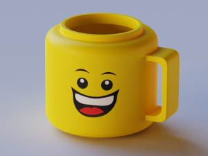 lego cuphead 3D Model