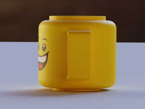 lego cuphead 3D Model