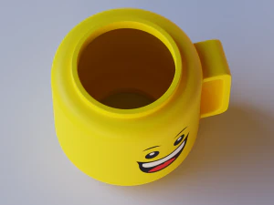 cabeza de copa lego Modelo 3D