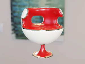 chair from the movie men in black 3D Model