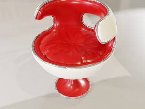 chair from the movie men in black Modèle 3D