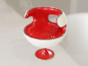 chair from the movie men in black Modèle 3D