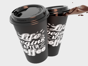 coffee cup Modelo 3D