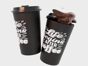 coffee cup Modelo 3D