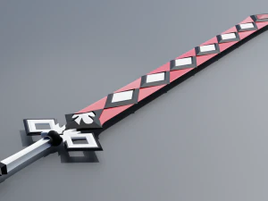 검 - 올보타 3D 모델