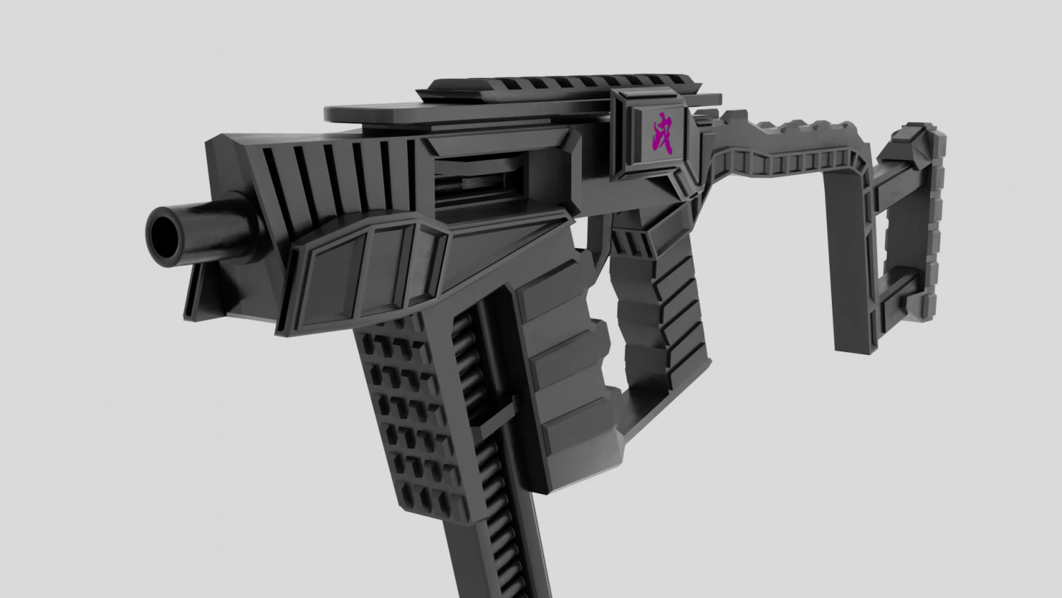 PP-20a TDI KRISS Super V 3D Model .c4d .max .obj .3ds .fbx .stl .blend 