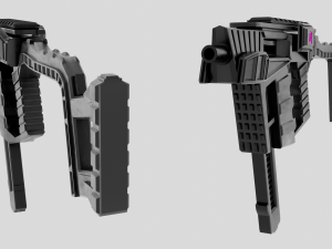 PP-20a TDI KRISS Super V 3D Model