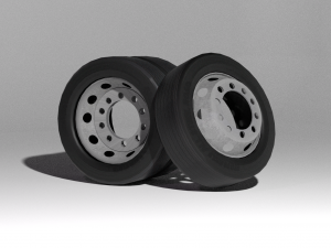 truck wheel 3D Model