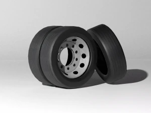 truck wheel 3D Model