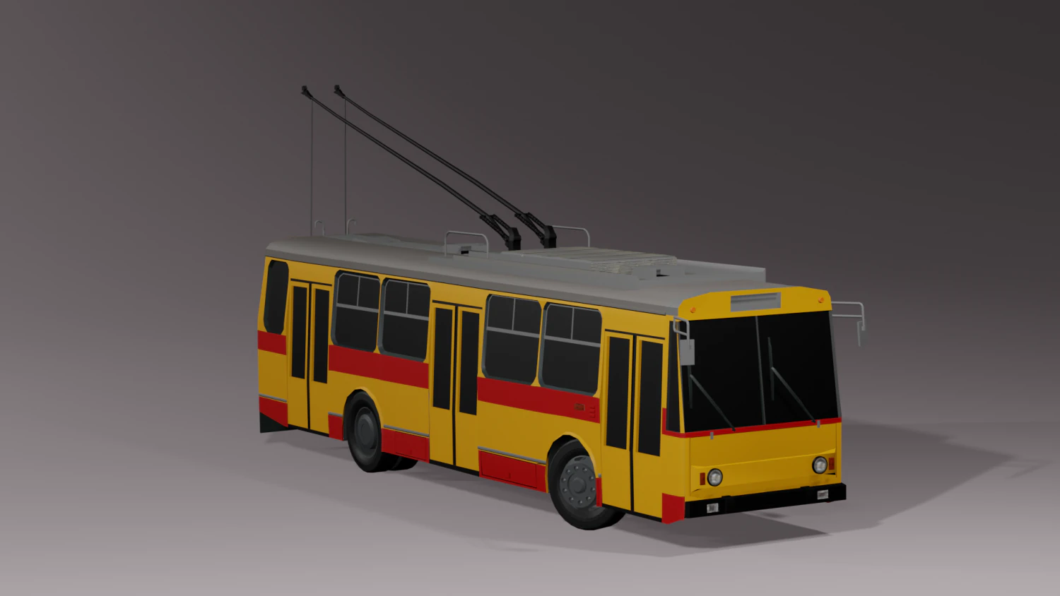 Skoda 14TR no salon 3D Model .c4d .max .obj .3ds .fbx .stl .blend 