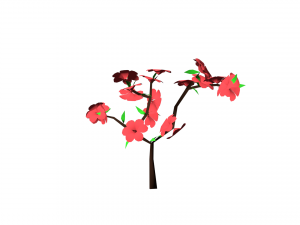 flowers low poly 3D Model