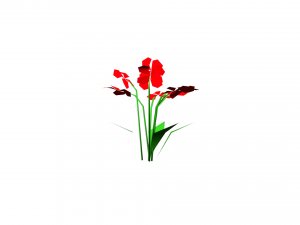 flowers low poly 3D Model