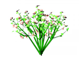 flowers low poly 3D Model