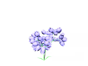 flowers low poly 3D Model
