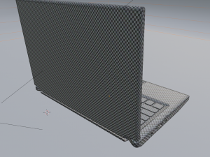 Laptop 3 colors 3D Model