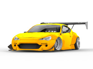 subaru brz 3D Модель