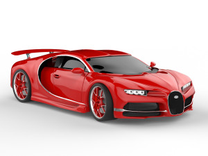 bugatti Modelo 3D