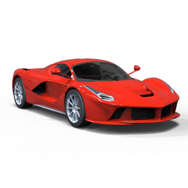 ferrari 963cv 3D Model .c4d .max .obj .3ds .fbx .stl .blend 