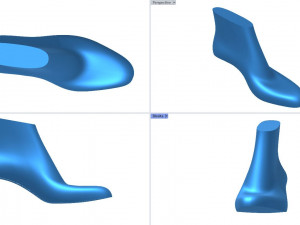 shoe last 3d 3Dモデル