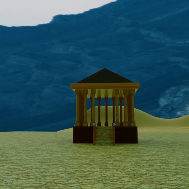 ancient greece 3Dモデル .c4d .max .obj .3ds .fbx .stl .blend