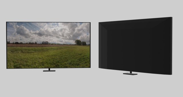 smart tv 3D Model .c4d .max .obj .3ds .fbx .stl .blend 