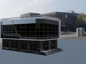 Raestaraunt for a great lunch 3D Model