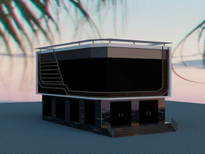 Raestaraunt for a great lunch Modelo 3D