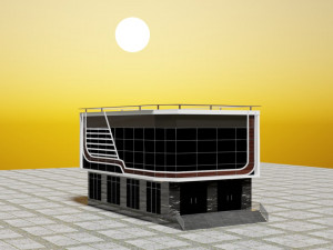 Raestaraunt for a great lunch Modelo 3D