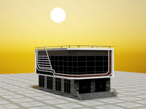 Raestaraunt for a great lunch 3D Model