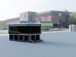 Raestaraunt for a great lunch 3D Model