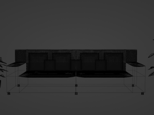 Sofa Modelo 3D