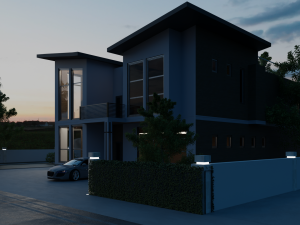 Its beautiful modern house 3D Model