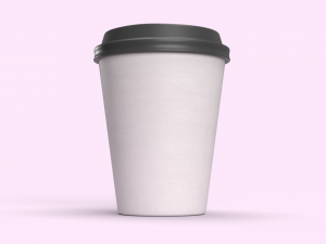 paper coffee cup 3d 3D Model