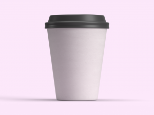 paper coffee cup 3d 3D Model