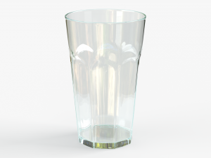 glass cup Modello 3D