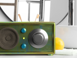 classic radio Modello 3D