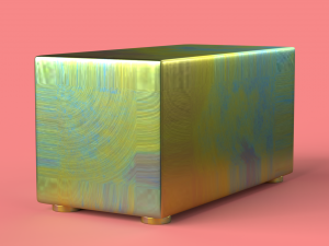 classic radio Modello 3D