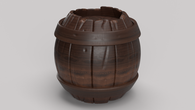 barrel 3D-Modell .c4d .max .obj .3ds .fbx .stl .blend 