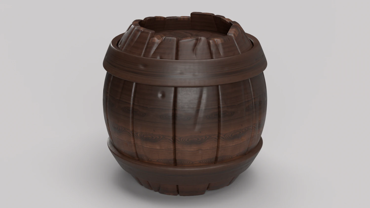barrel 3D Model .c4d .max .obj .3ds .fbx .stl .blend 