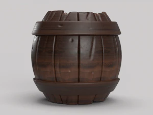 barrel 3D Model