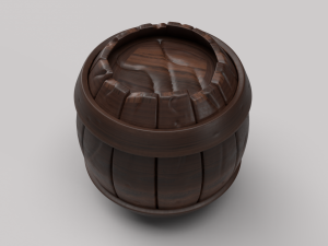 barrel 3D-Modell