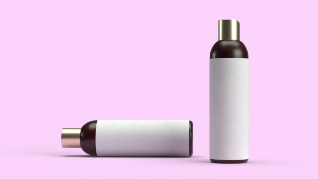 cosmetic bottle 3D 模型 .c4d .max .obj .3ds .fbx .stl .blend 