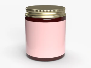 cream jar 3D Model