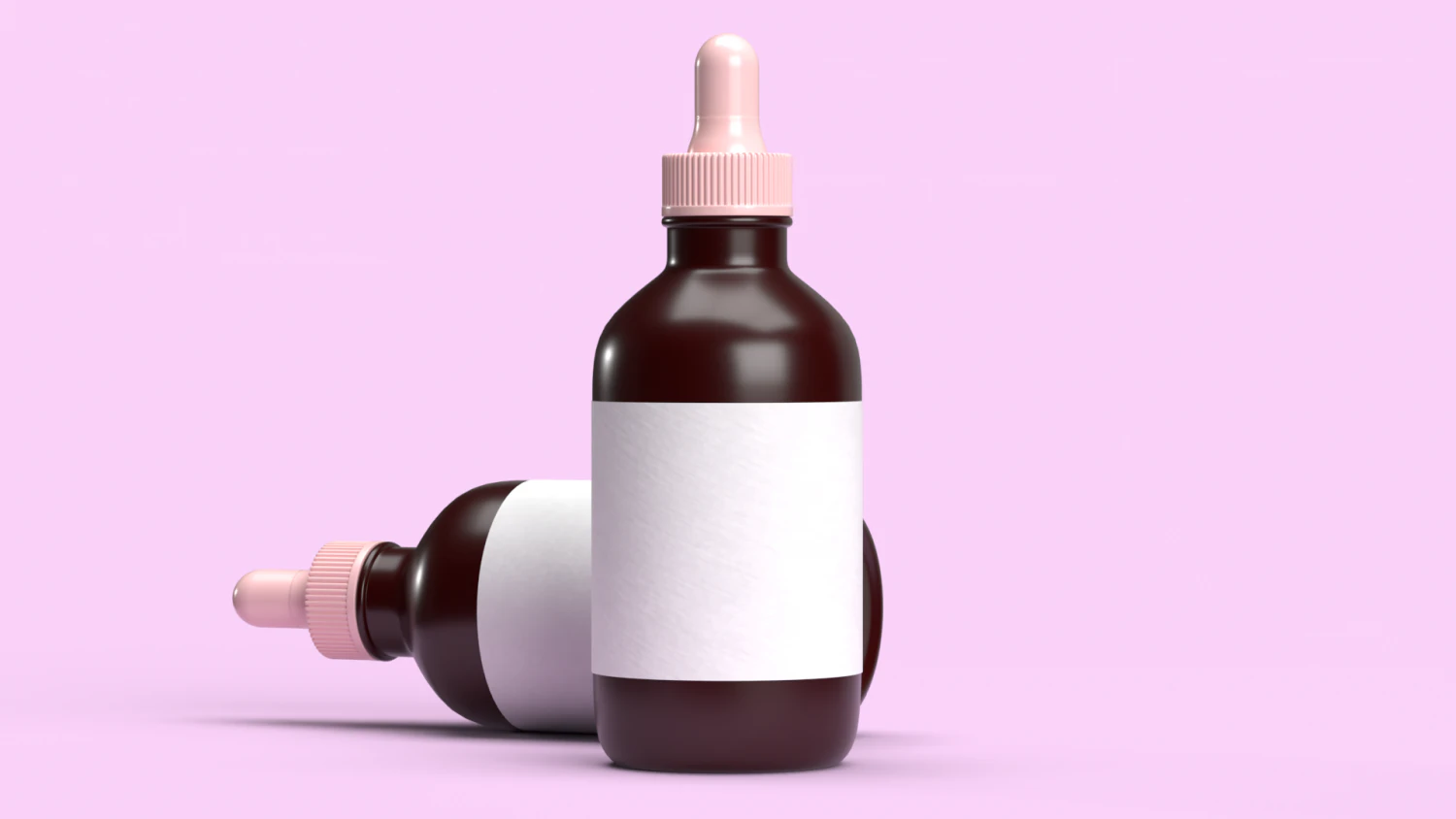 Dropper Bottle model 3D Model .c4d .max .obj .3ds .fbx .stl .blend 