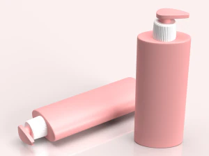 Cream pump Jar 3D Model