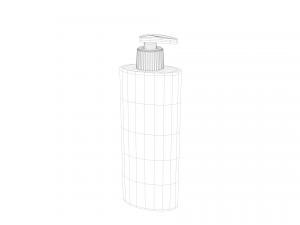 Cream pump Jar 3Dモデル