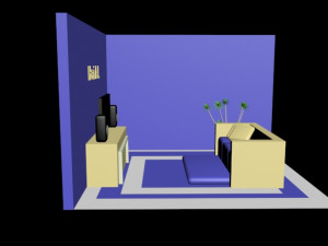 tv rooms Modèle 3D