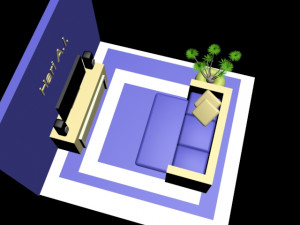 tv rooms Modèle 3D