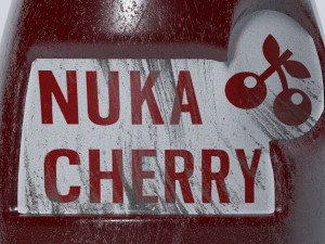 nuka cherry bottle Modelo 3D