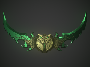 the blade of azzinoth Model 3D